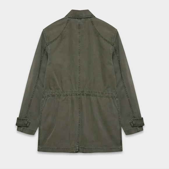 TNA Oversided Jasper Field Utility Barn Chore Relaxed Jacket Olive Aritzia XXS - Picture 6 of 16